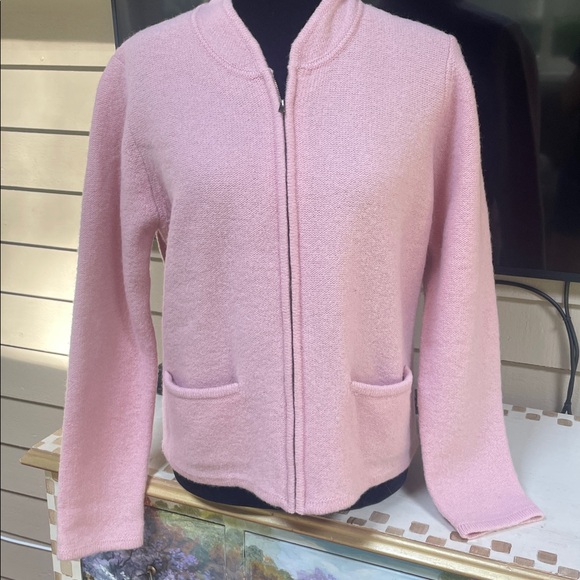 Northern Isles Wool Zip Up Cardigan - Picture 2 of 9